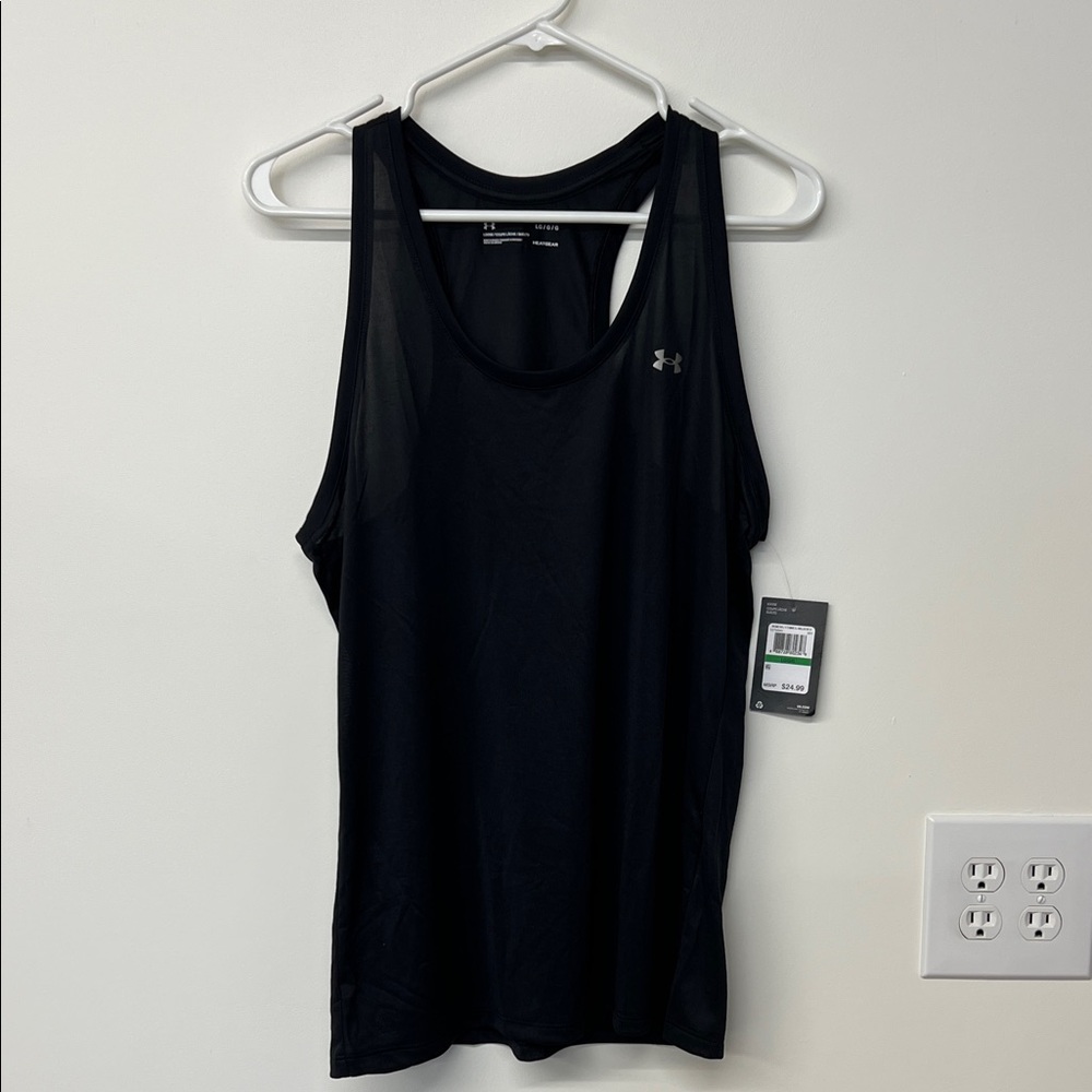 Under Armour Jet Black Athletic Tank